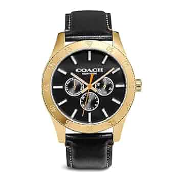 COACH ブラックレザー ハンドバッグ　ゴールド COACH】コーチ マディソン ギャザード 2way ハンドバッグ